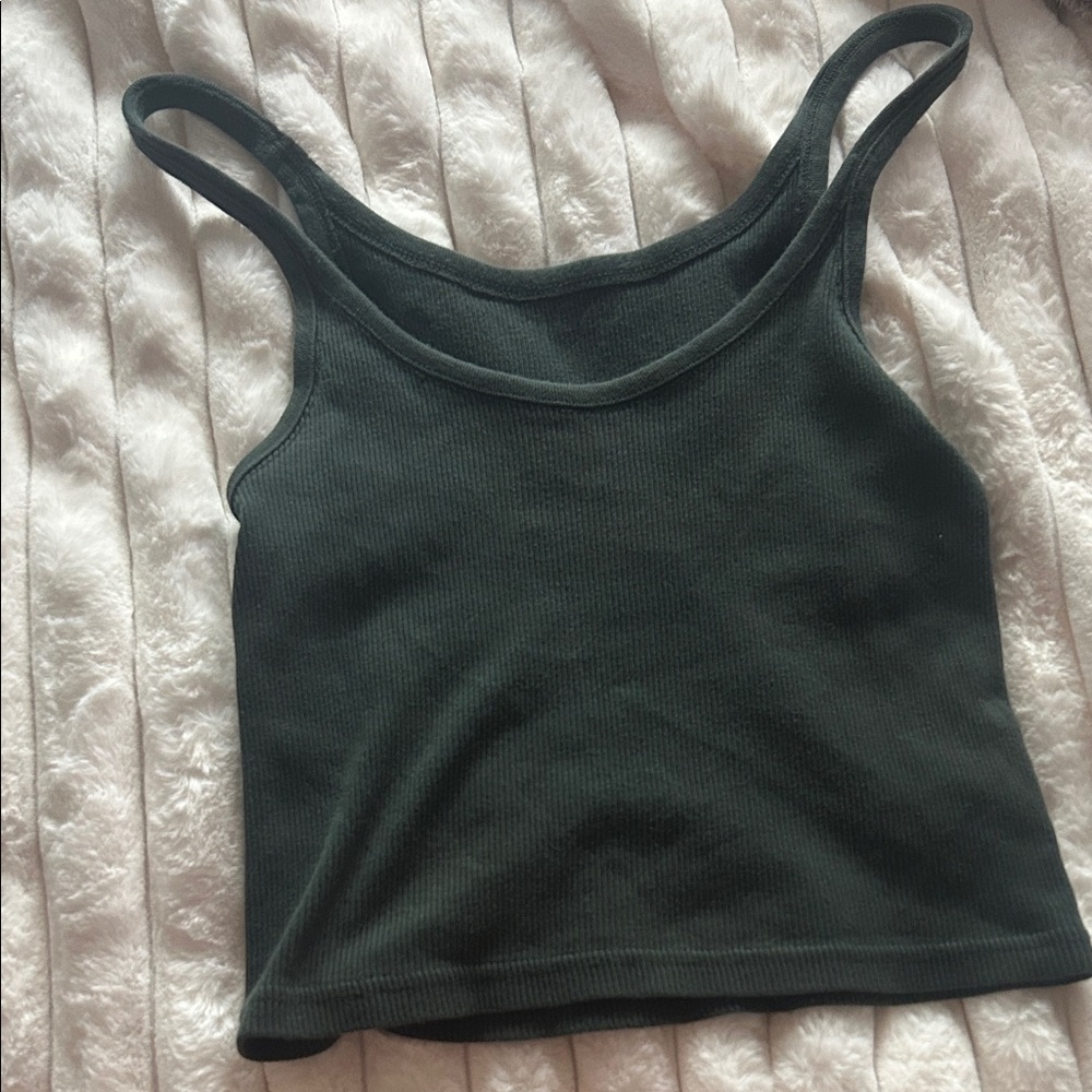 Brandy Melville Forest Green Camisole
